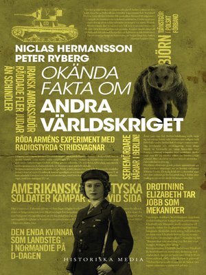 cover image of Okända fakta om andra världskriget